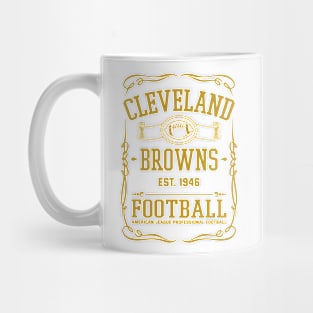 Vintage Browns American Football Mug